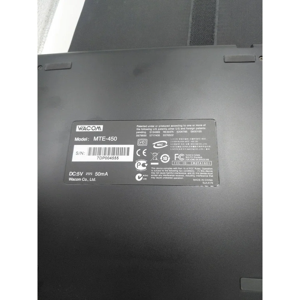 Wacom Bamboo MTE450 PC/MAC Computer Graphics Tablet Small
